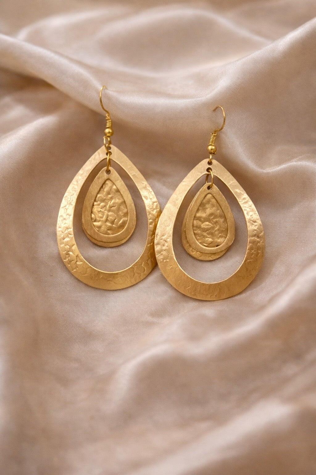 Barsa - Double Drop Earrings