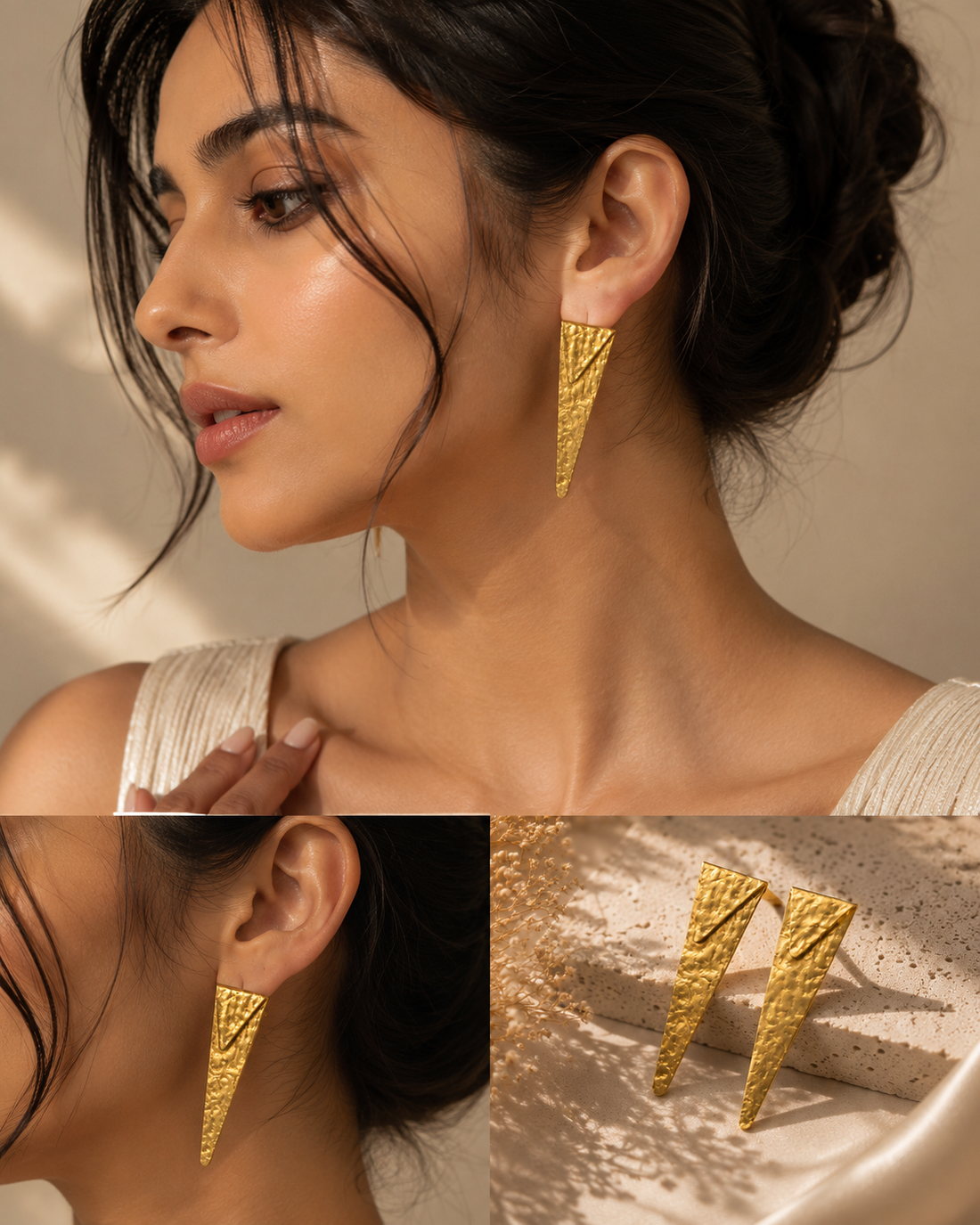 Barsa - Apex Statement Earrings