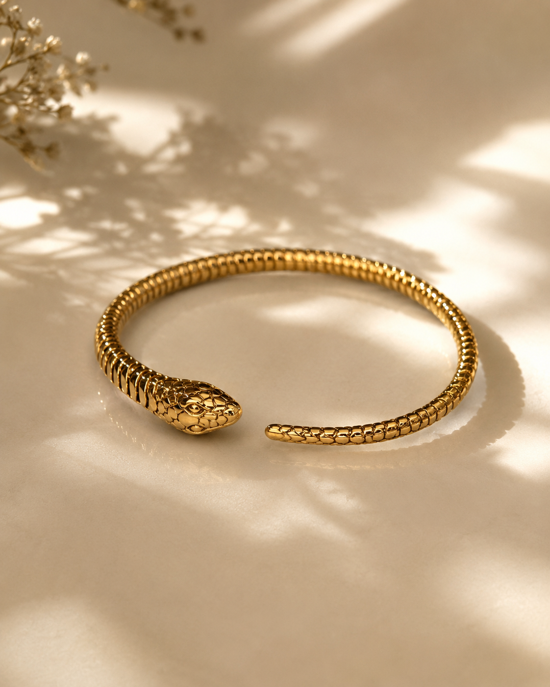Barsa - The Aurelia Serpent Cuff