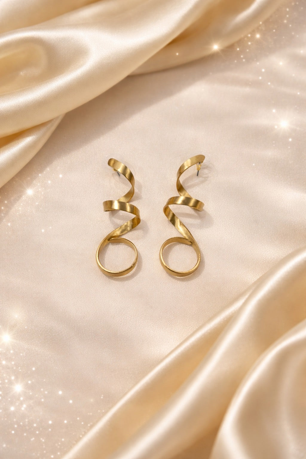 Barsa - Swirl Earrings