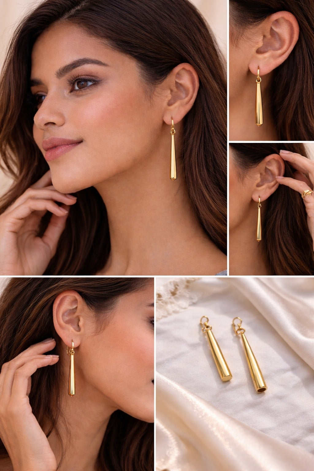 Barsa - Drop earrings
