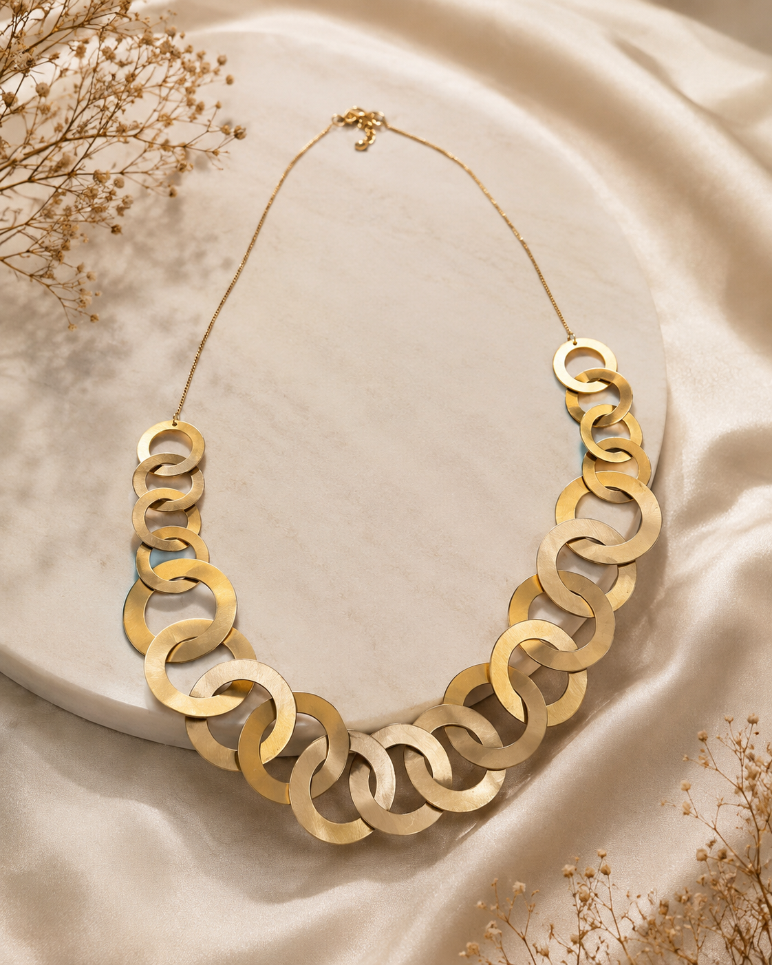 Barsa – Interlink Statement Necklace