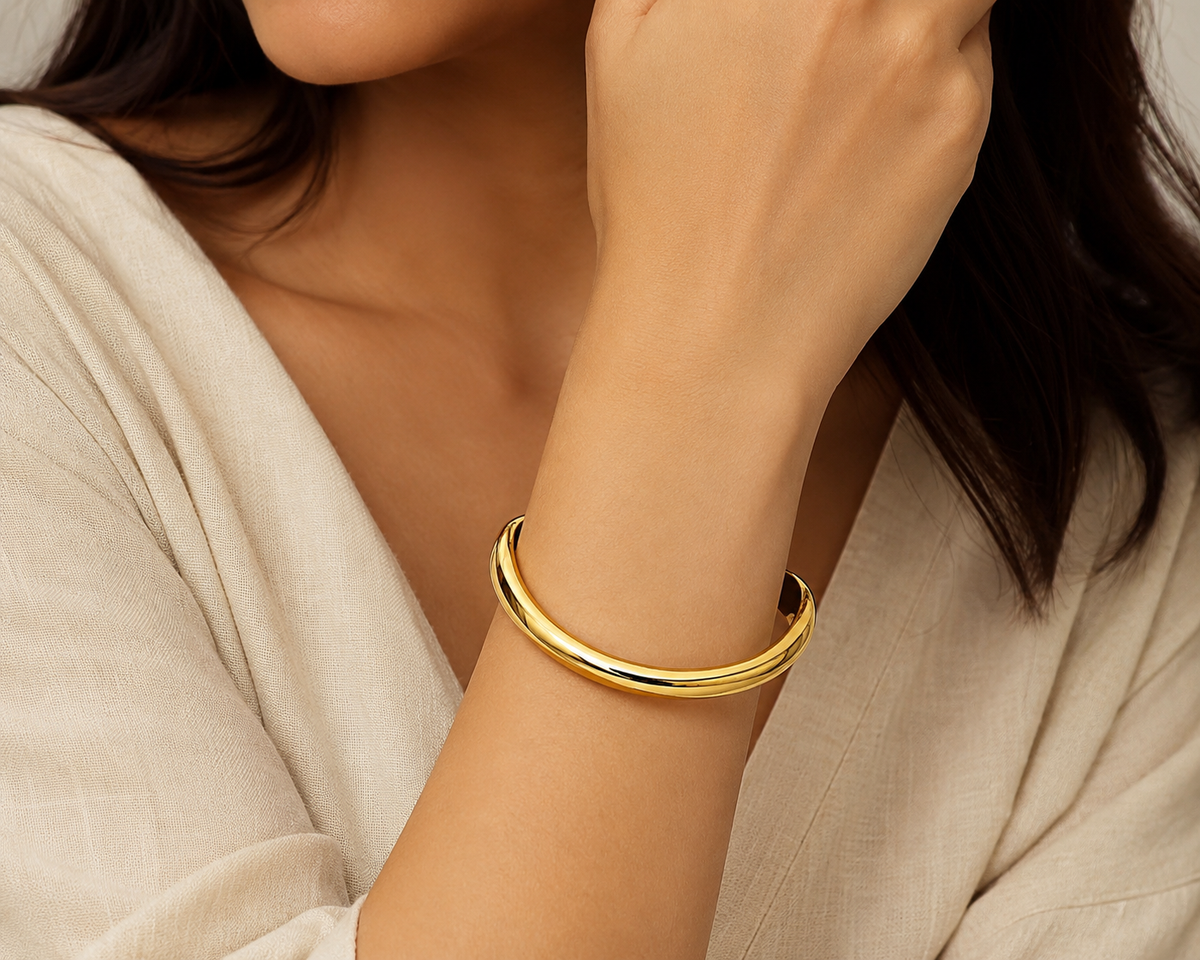 Barsa – Sculpted Arc Cuff