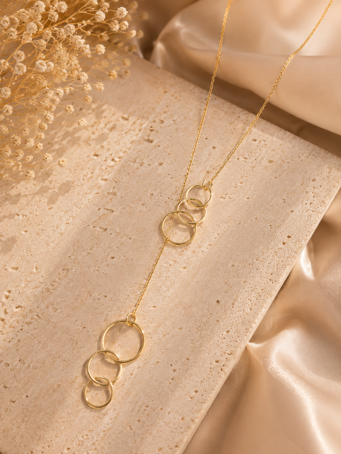 Barsa - Orbit Cascade Necklace