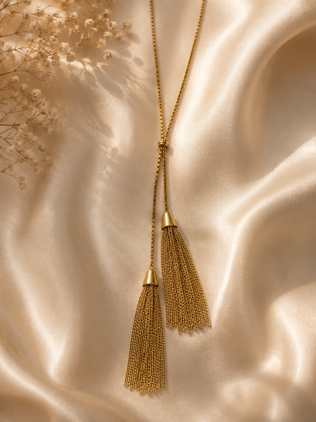 Barsa - Tassel Cascade Necklace