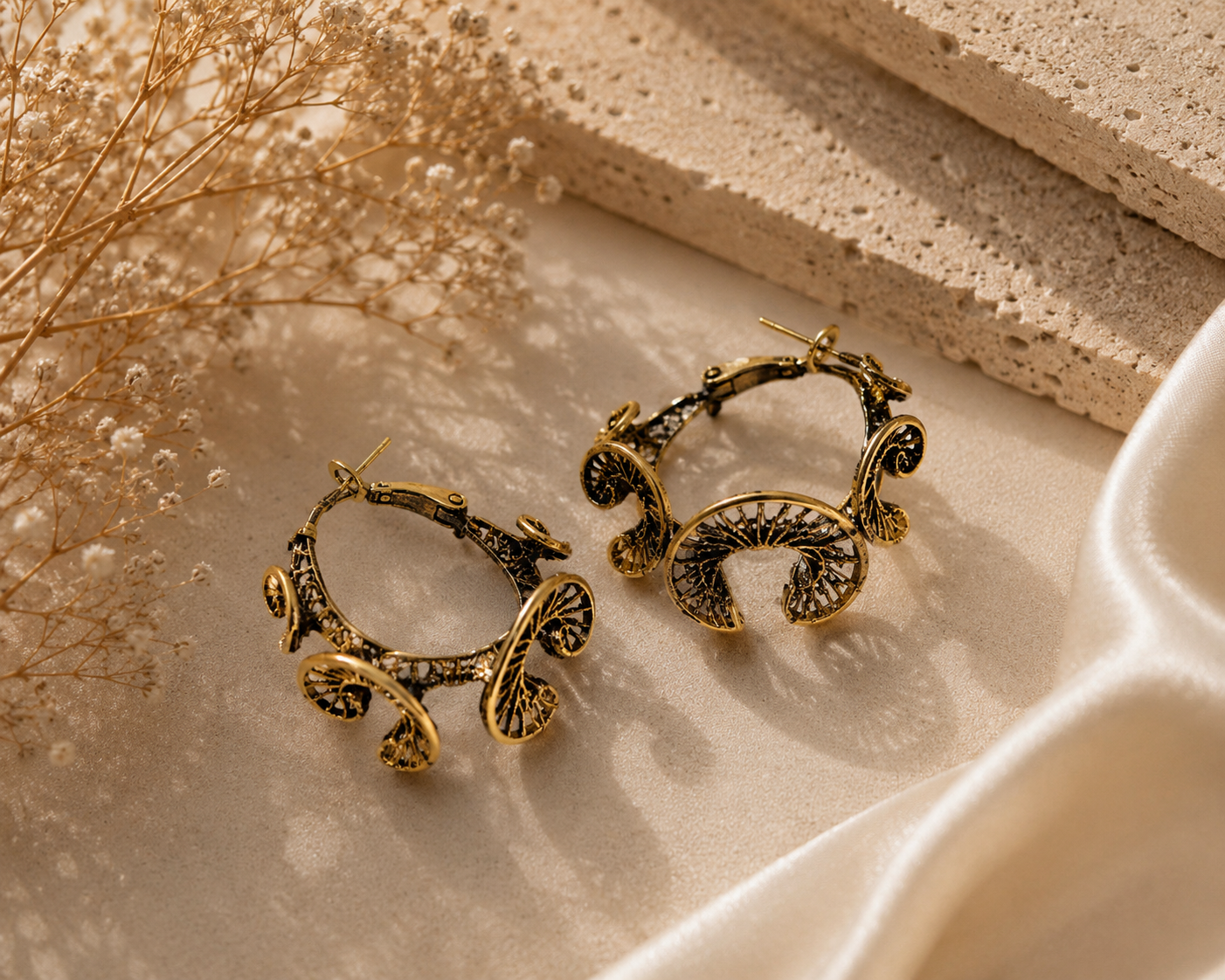 Barsa - Aster Golden Hoops