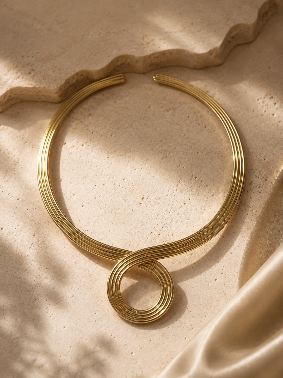Barsa - Infinity Collar Necklace