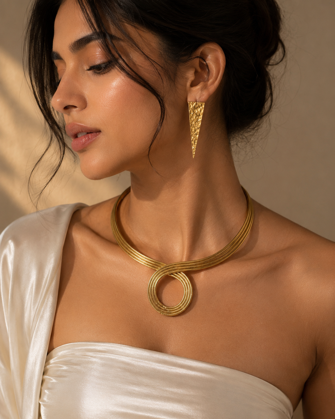 Barsa - Infinity Collar Necklace