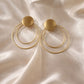 Barsa - Round Earrings