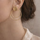 Barsa - Round Earrings